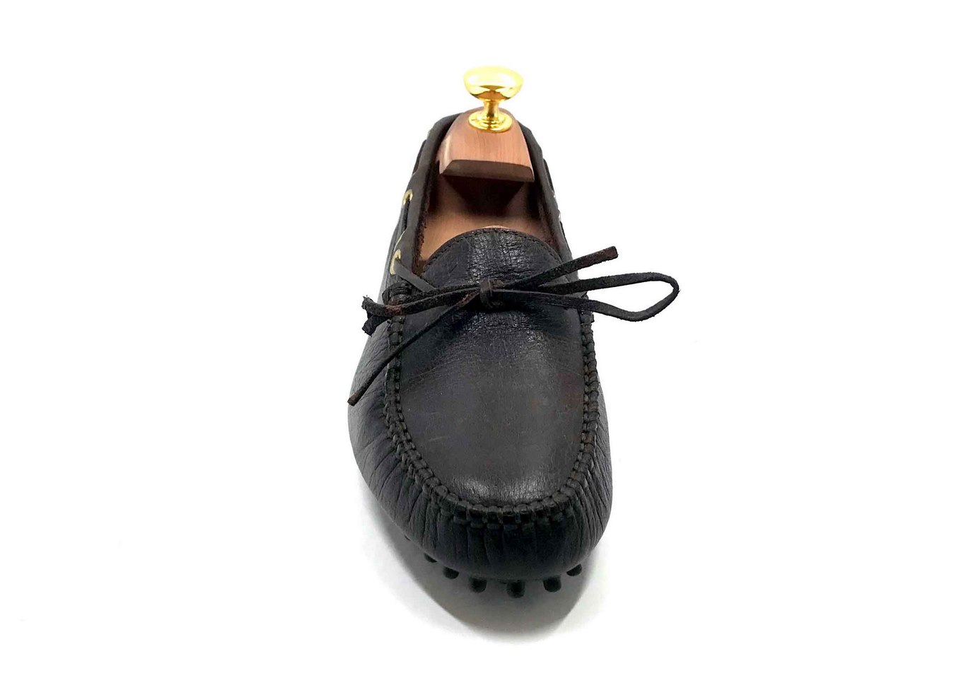 Loafers 'Drive' in calfskin dark Brown